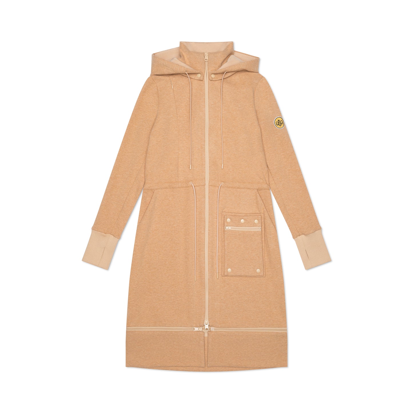 REDI Swess functional Athleisure dress in camel