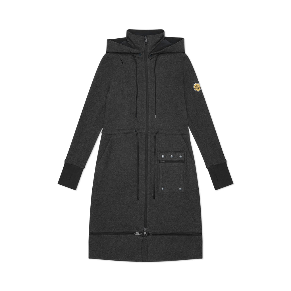 REDI Swess functional Athleisure dress in charcoal