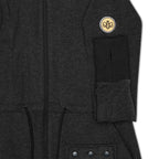REDI Swess functional Athleisure dress in  charcoal sleeve thumb detail